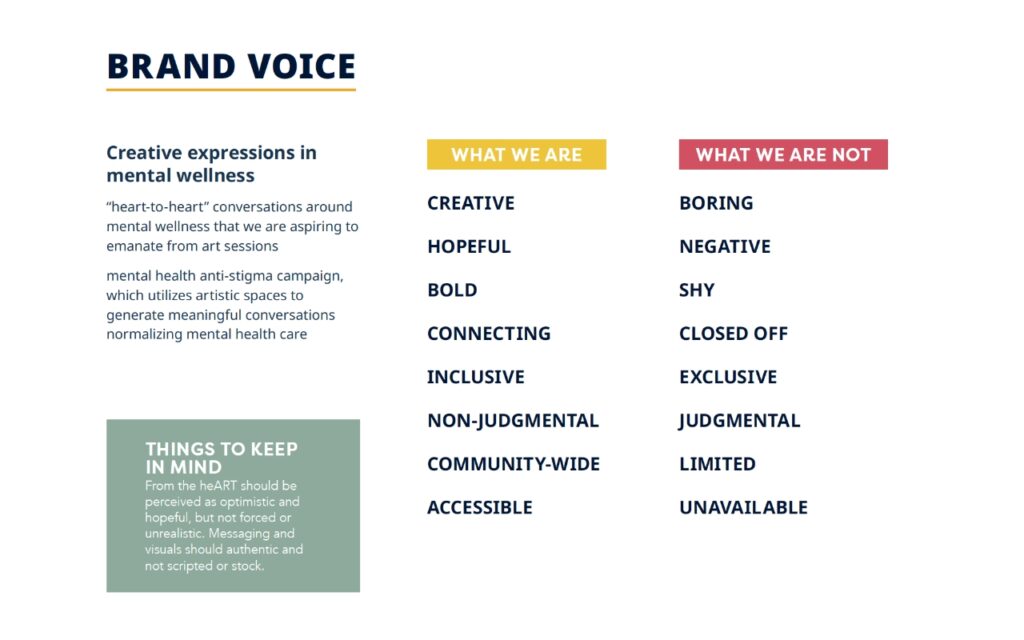 Branding - From the Heart Voice